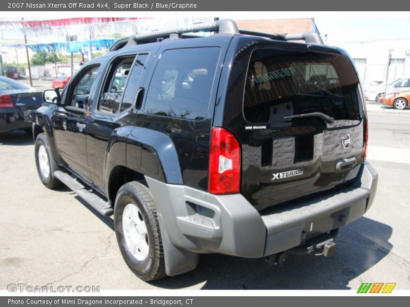 Super Black / Blue/Graphite 2007 Nissan Xterra Off Road 4x4