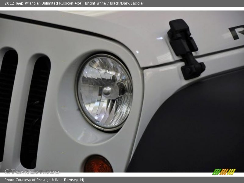 Bright White / Black/Dark Saddle 2012 Jeep Wrangler Unlimited Rubicon 4x4