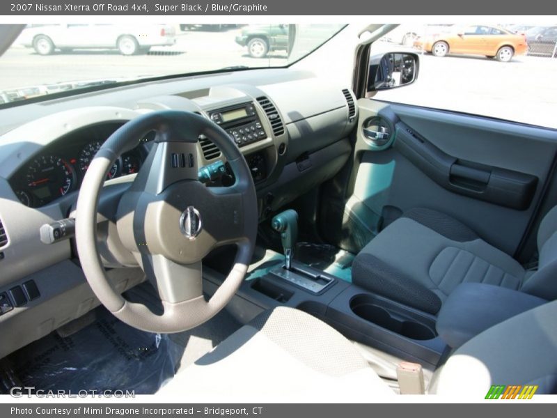 Super Black / Blue/Graphite 2007 Nissan Xterra Off Road 4x4