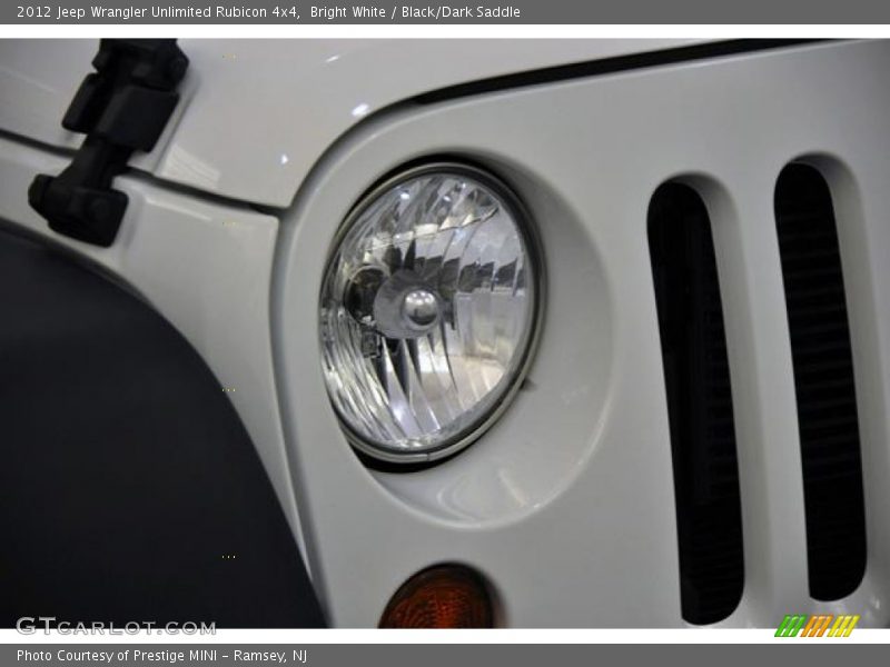 Bright White / Black/Dark Saddle 2012 Jeep Wrangler Unlimited Rubicon 4x4