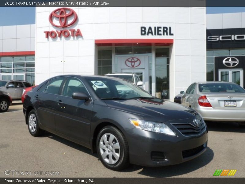 Magnetic Gray Metallic / Ash Gray 2010 Toyota Camry LE