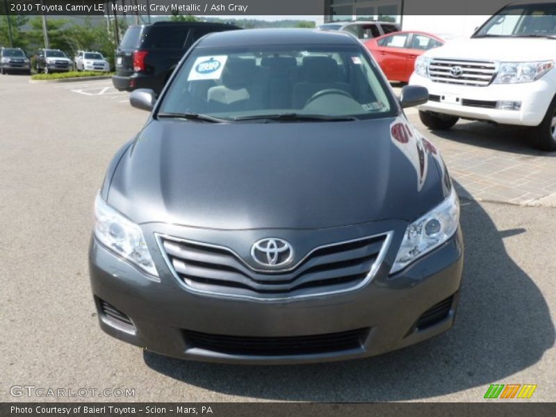 Magnetic Gray Metallic / Ash Gray 2010 Toyota Camry LE