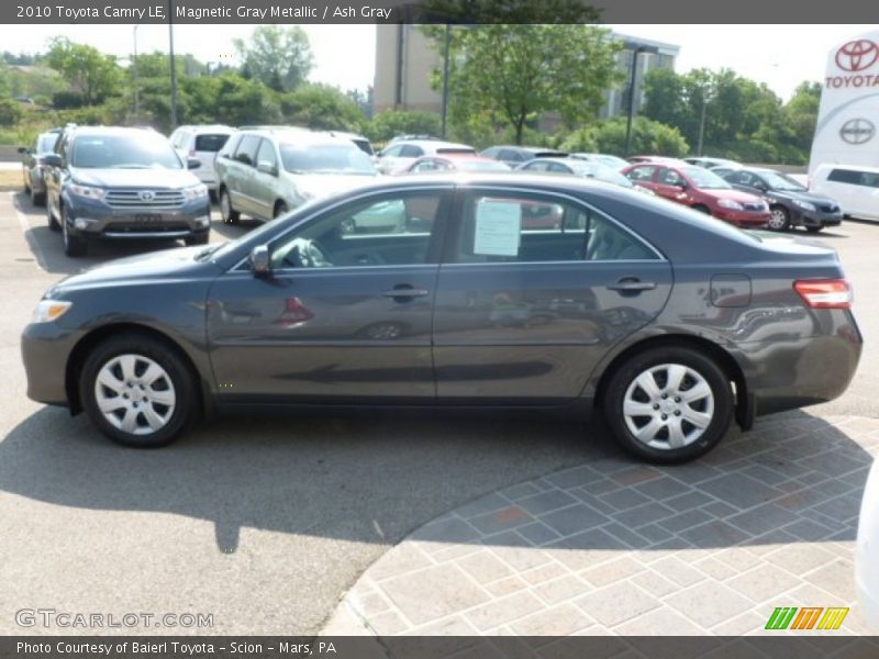 Magnetic Gray Metallic / Ash Gray 2010 Toyota Camry LE