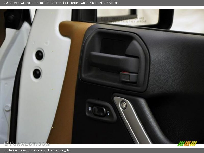 Bright White / Black/Dark Saddle 2012 Jeep Wrangler Unlimited Rubicon 4x4