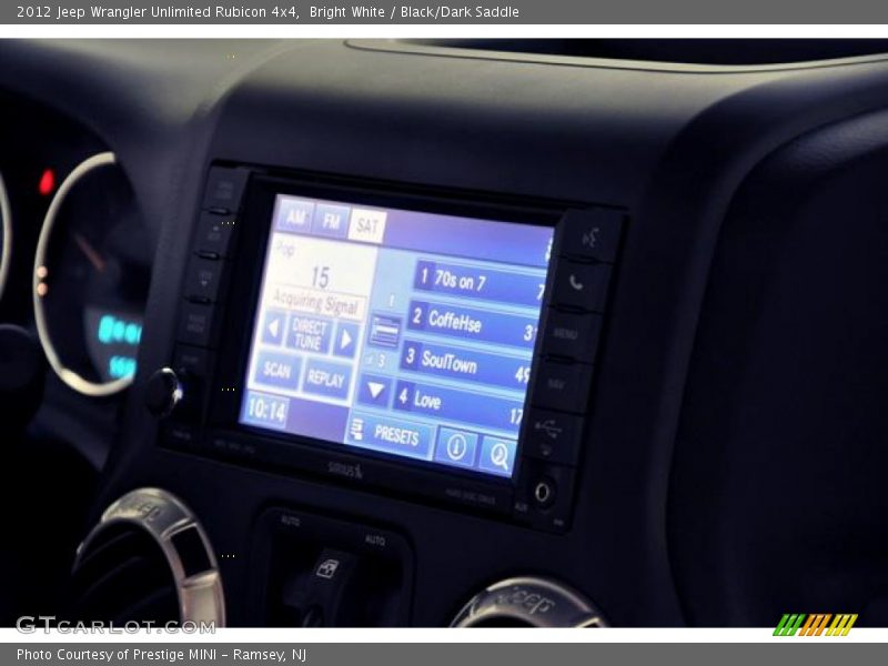 Bright White / Black/Dark Saddle 2012 Jeep Wrangler Unlimited Rubicon 4x4