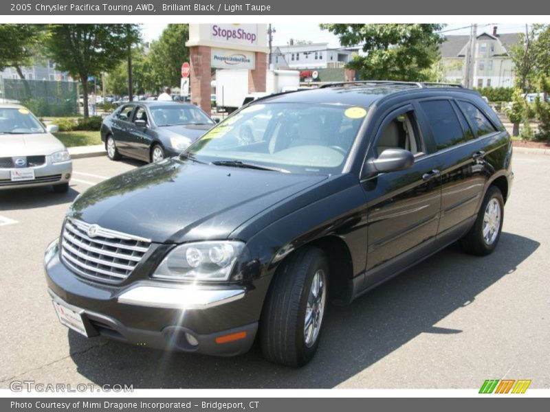 Brilliant Black / Light Taupe 2005 Chrysler Pacifica Touring AWD