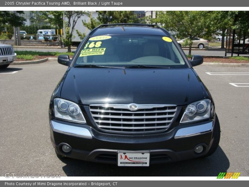 Brilliant Black / Light Taupe 2005 Chrysler Pacifica Touring AWD