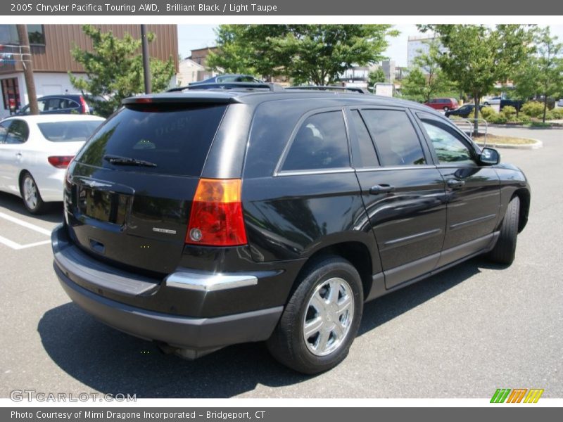 Brilliant Black / Light Taupe 2005 Chrysler Pacifica Touring AWD