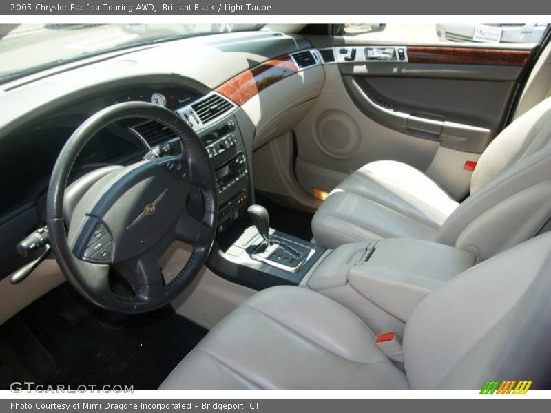 Brilliant Black / Light Taupe 2005 Chrysler Pacifica Touring AWD