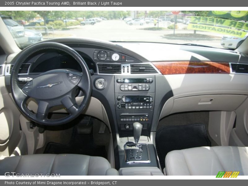 Brilliant Black / Light Taupe 2005 Chrysler Pacifica Touring AWD