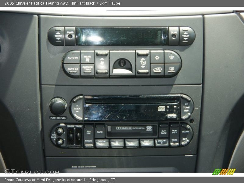 Brilliant Black / Light Taupe 2005 Chrysler Pacifica Touring AWD