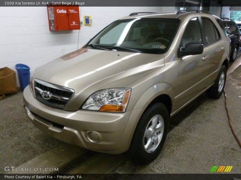 Sand Beige / Beige 2009 Kia Sorento LX 4x4