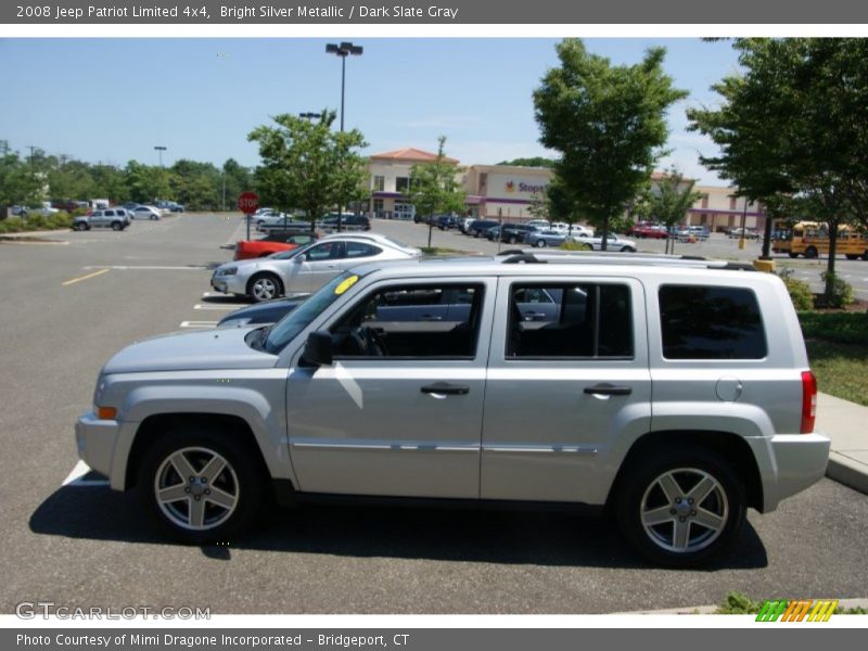 Bright Silver Metallic / Dark Slate Gray 2008 Jeep Patriot Limited 4x4