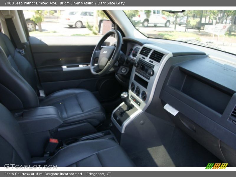 Bright Silver Metallic / Dark Slate Gray 2008 Jeep Patriot Limited 4x4