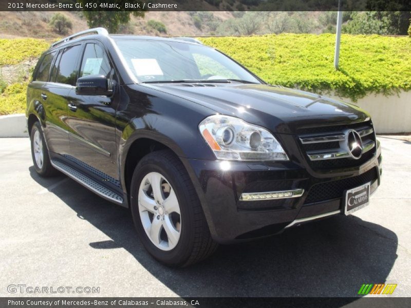 Black / Cashmere 2012 Mercedes-Benz GL 450 4Matic