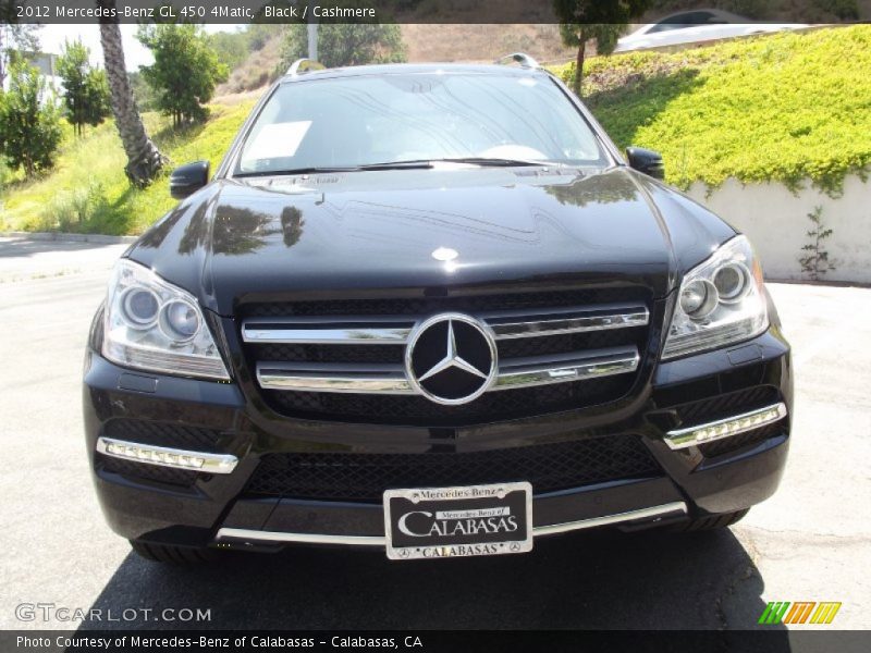 Black / Cashmere 2012 Mercedes-Benz GL 450 4Matic