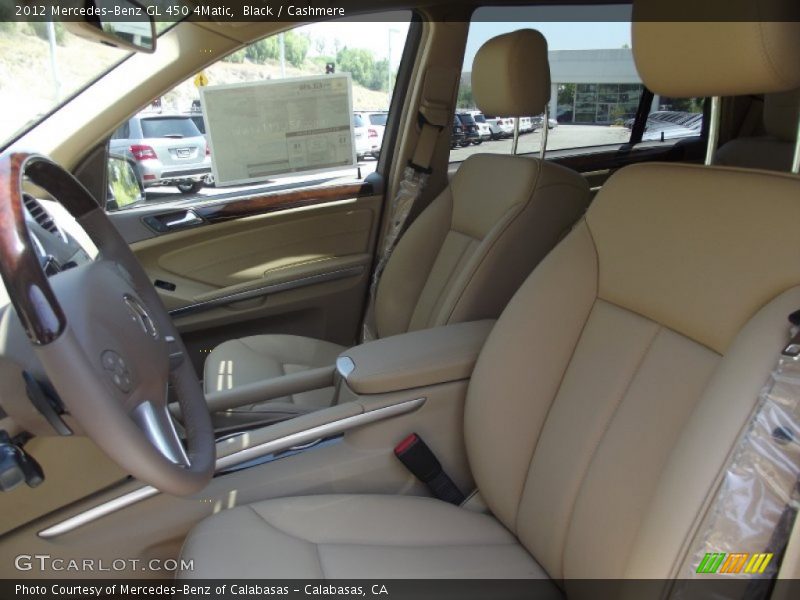Black / Cashmere 2012 Mercedes-Benz GL 450 4Matic