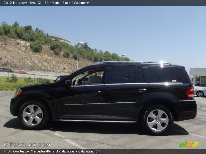 Black / Cashmere 2012 Mercedes-Benz GL 450 4Matic