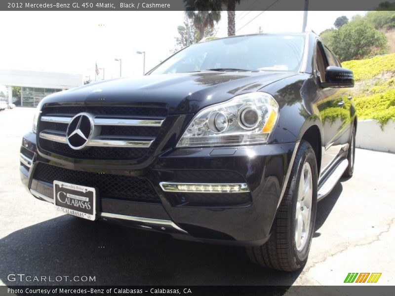 Black / Cashmere 2012 Mercedes-Benz GL 450 4Matic