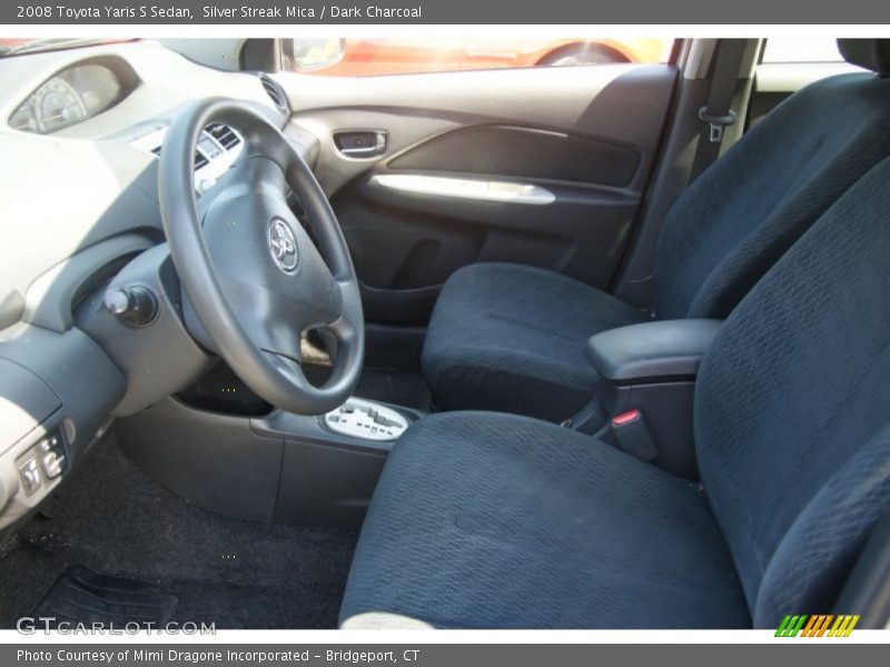 Silver Streak Mica / Dark Charcoal 2008 Toyota Yaris S Sedan