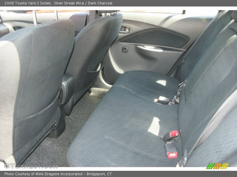 Silver Streak Mica / Dark Charcoal 2008 Toyota Yaris S Sedan