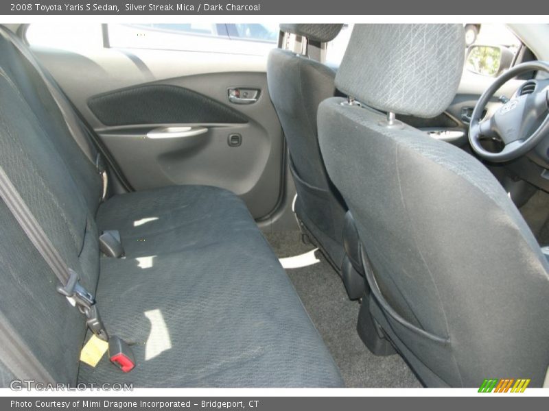 Silver Streak Mica / Dark Charcoal 2008 Toyota Yaris S Sedan