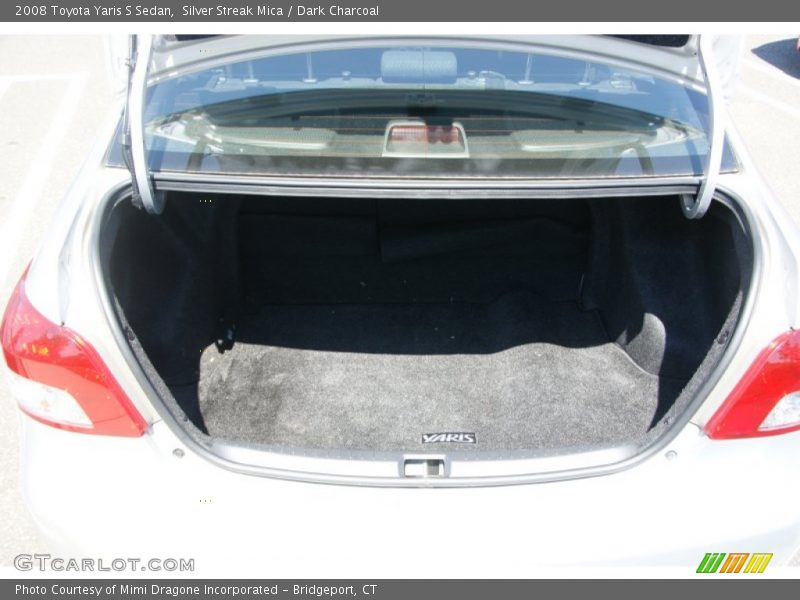 Silver Streak Mica / Dark Charcoal 2008 Toyota Yaris S Sedan