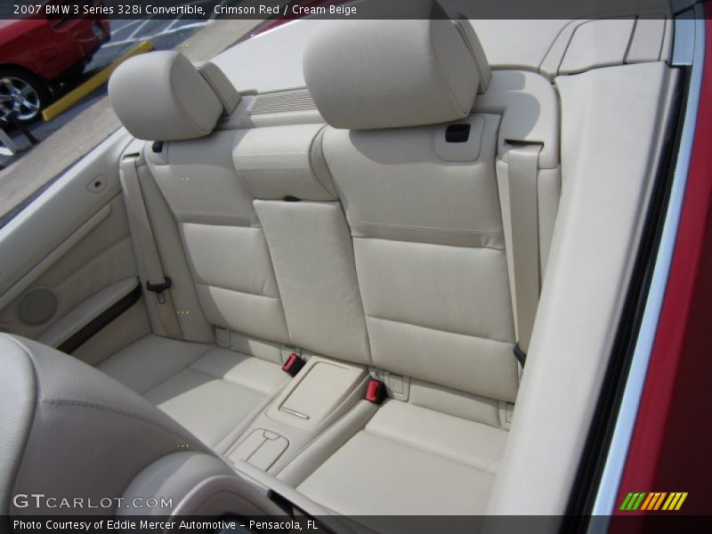 Crimson Red / Cream Beige 2007 BMW 3 Series 328i Convertible