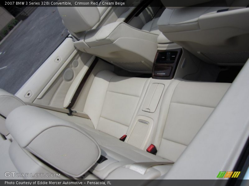 Crimson Red / Cream Beige 2007 BMW 3 Series 328i Convertible