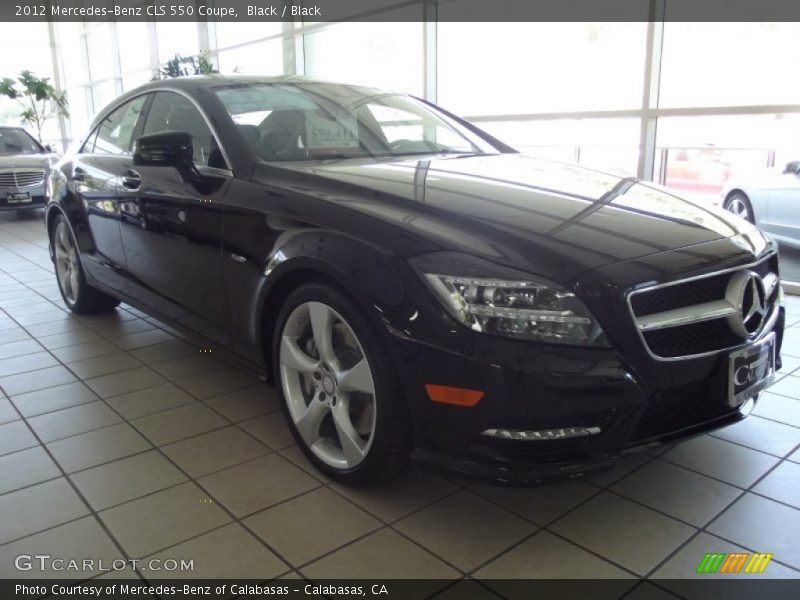 Black / Black 2012 Mercedes-Benz CLS 550 Coupe