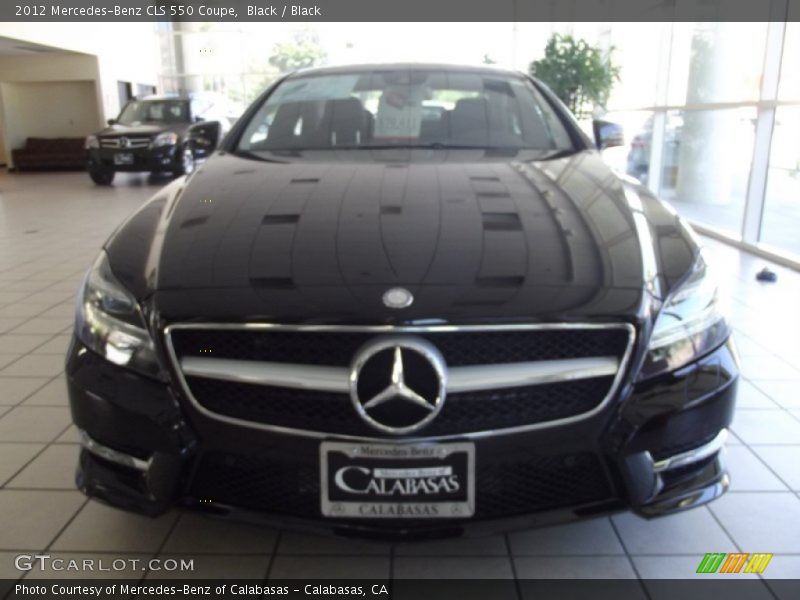 Black / Black 2012 Mercedes-Benz CLS 550 Coupe
