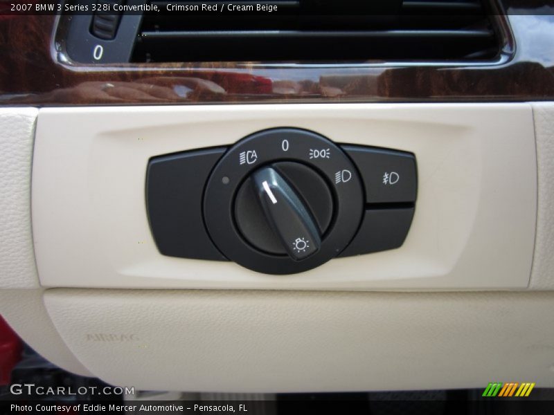Crimson Red / Cream Beige 2007 BMW 3 Series 328i Convertible