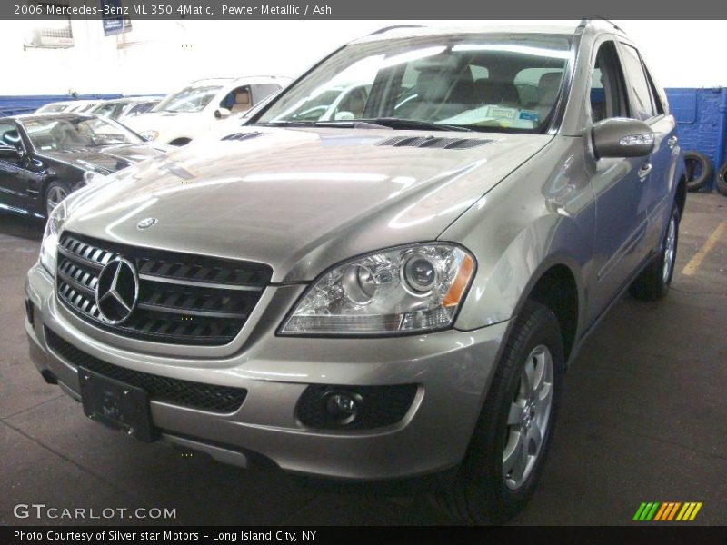 Pewter Metallic / Ash 2006 Mercedes-Benz ML 350 4Matic