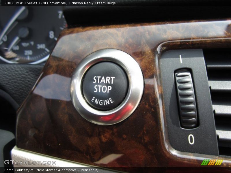 Crimson Red / Cream Beige 2007 BMW 3 Series 328i Convertible