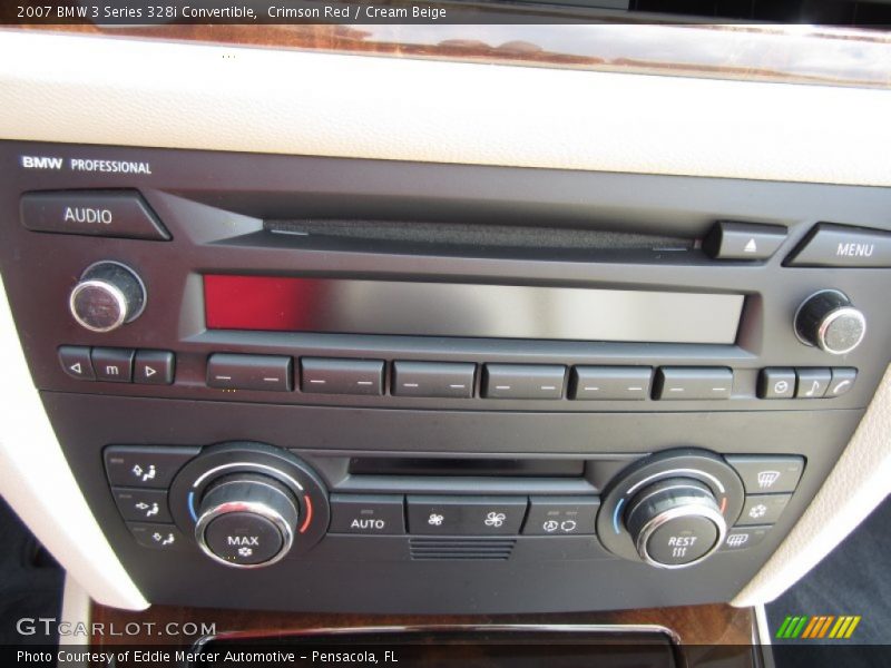 Crimson Red / Cream Beige 2007 BMW 3 Series 328i Convertible