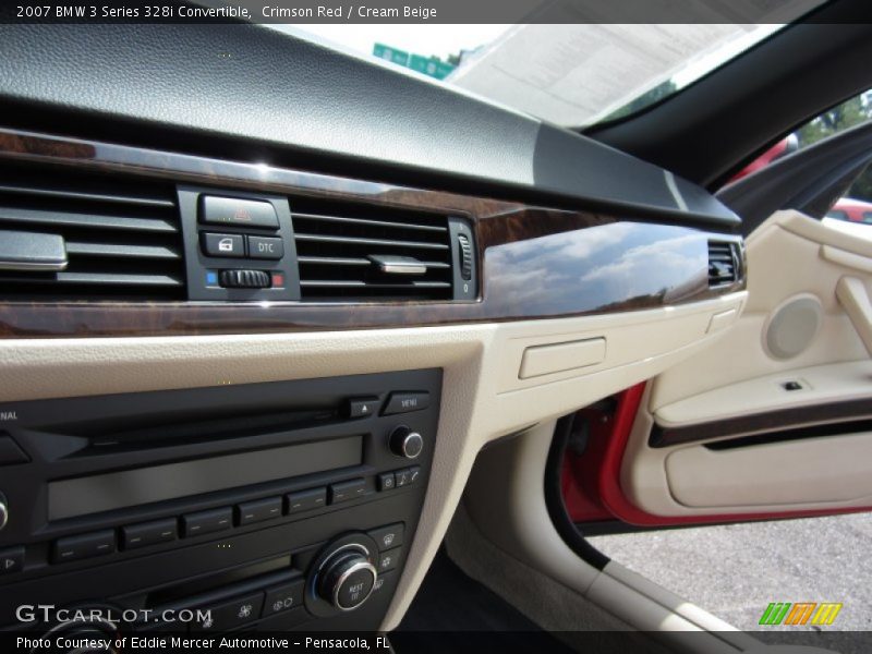 Crimson Red / Cream Beige 2007 BMW 3 Series 328i Convertible