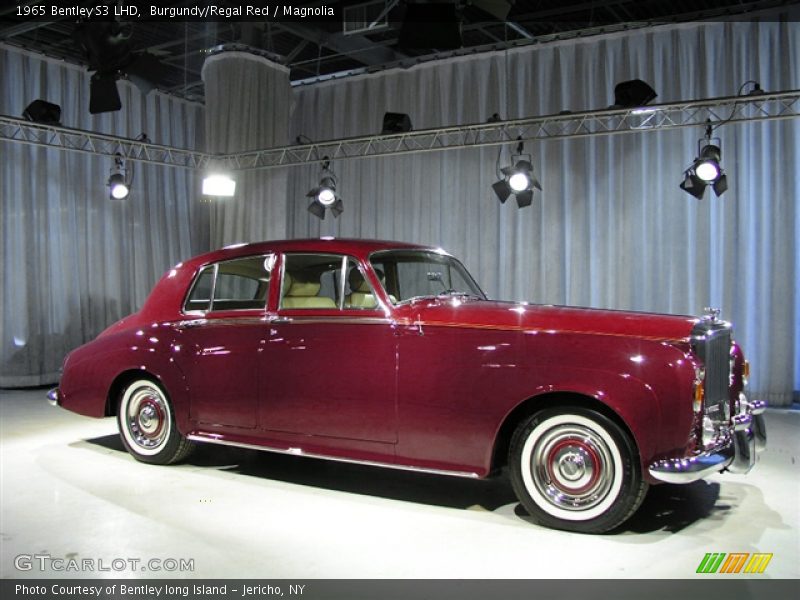 Burgundy/Regal Red / Magnolia 1965 Bentley S3 LHD