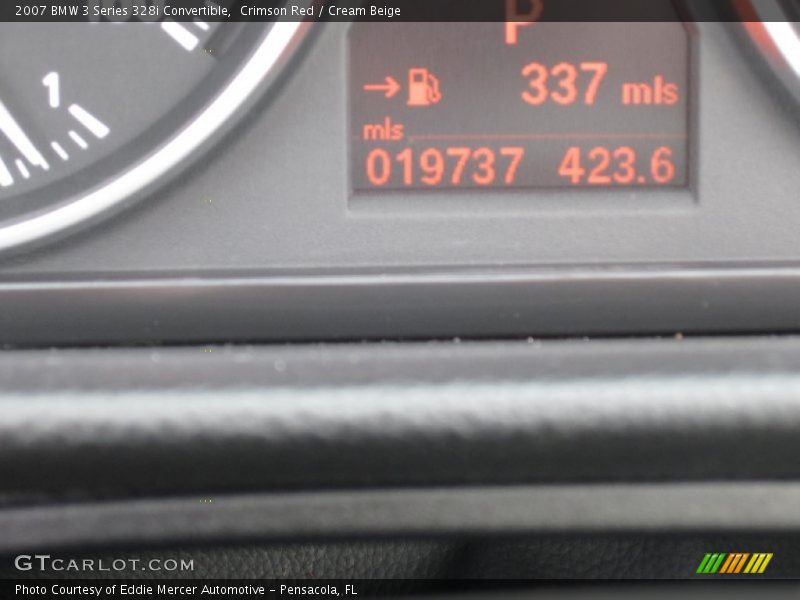Crimson Red / Cream Beige 2007 BMW 3 Series 328i Convertible