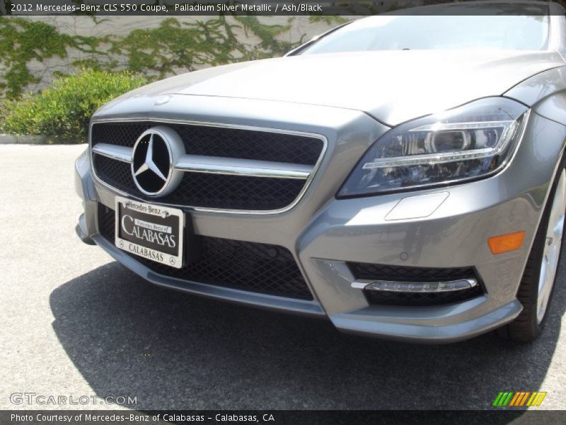 Palladium Silver Metallic / Ash/Black 2012 Mercedes-Benz CLS 550 Coupe