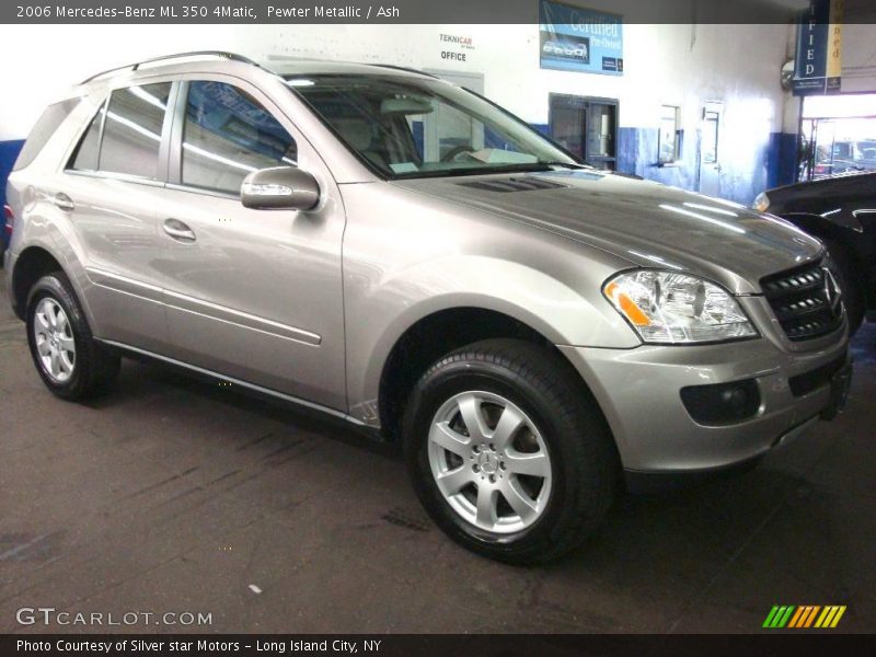 Pewter Metallic / Ash 2006 Mercedes-Benz ML 350 4Matic