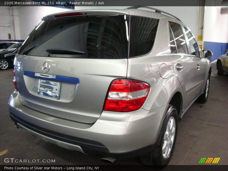 Pewter Metallic / Ash 2006 Mercedes-Benz ML 350 4Matic