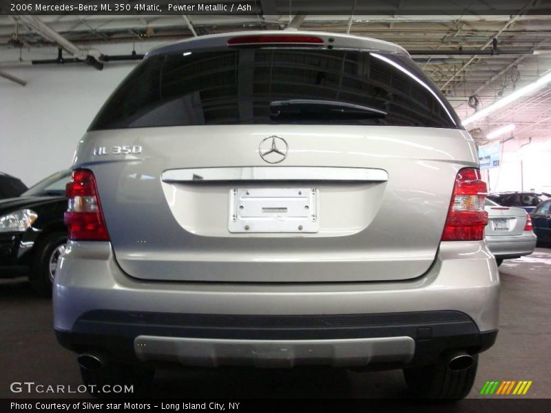 Pewter Metallic / Ash 2006 Mercedes-Benz ML 350 4Matic