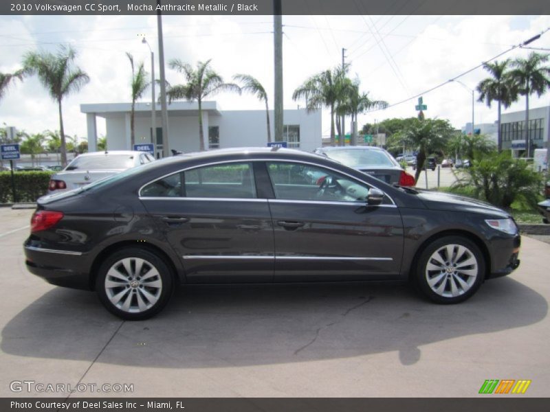 Mocha Anthracite Metallic / Black 2010 Volkswagen CC Sport