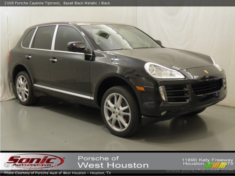 Basalt Black Metallic / Black 2008 Porsche Cayenne Tiptronic