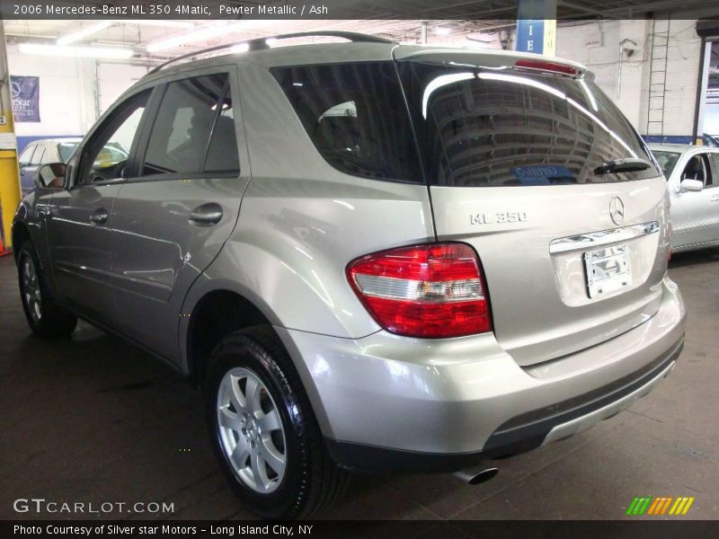 Pewter Metallic / Ash 2006 Mercedes-Benz ML 350 4Matic