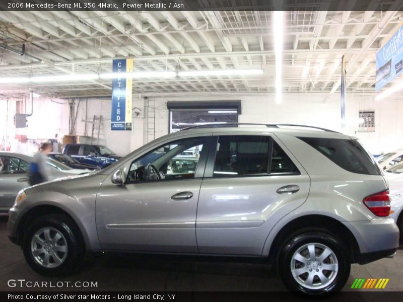 Pewter Metallic / Ash 2006 Mercedes-Benz ML 350 4Matic