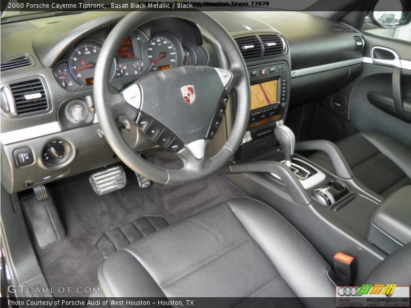 Basalt Black Metallic / Black 2008 Porsche Cayenne Tiptronic