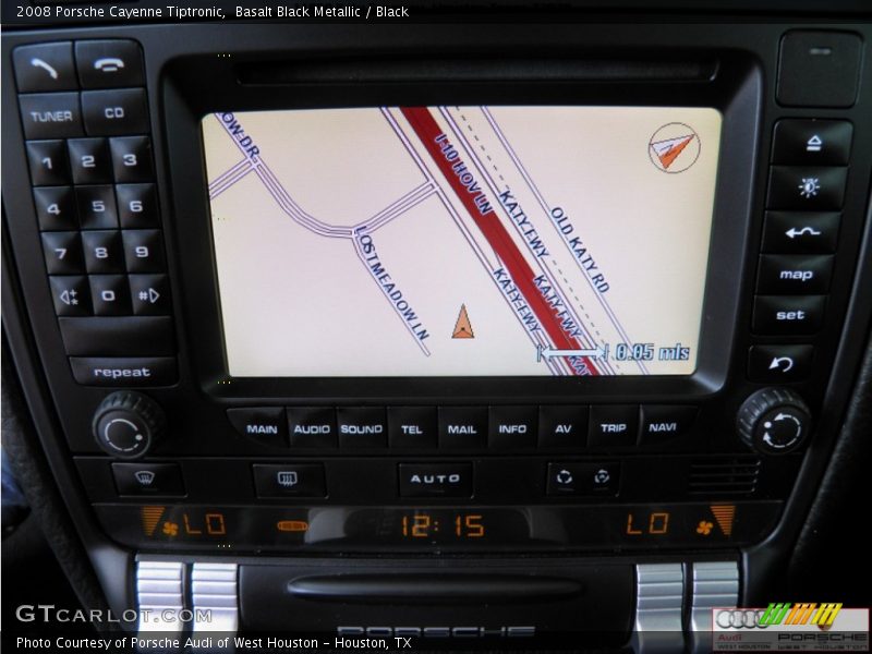 Basalt Black Metallic / Black 2008 Porsche Cayenne Tiptronic