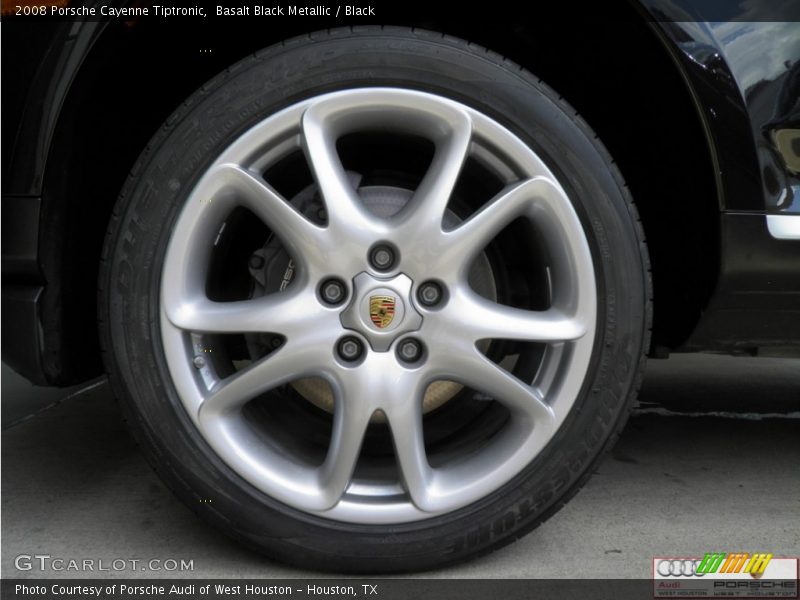 Basalt Black Metallic / Black 2008 Porsche Cayenne Tiptronic