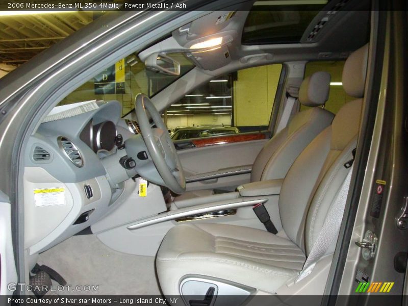 Pewter Metallic / Ash 2006 Mercedes-Benz ML 350 4Matic